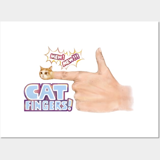 cat fingers - Steven Universe Wall Art by art official sweetener